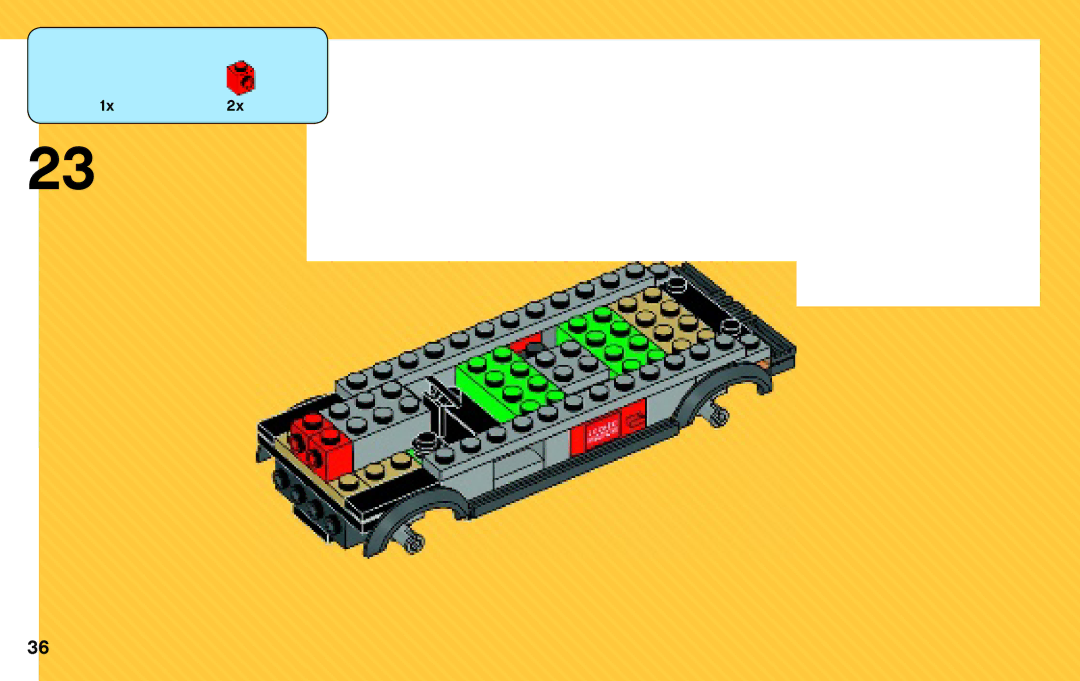 Lego 76015 manual 1x2x 