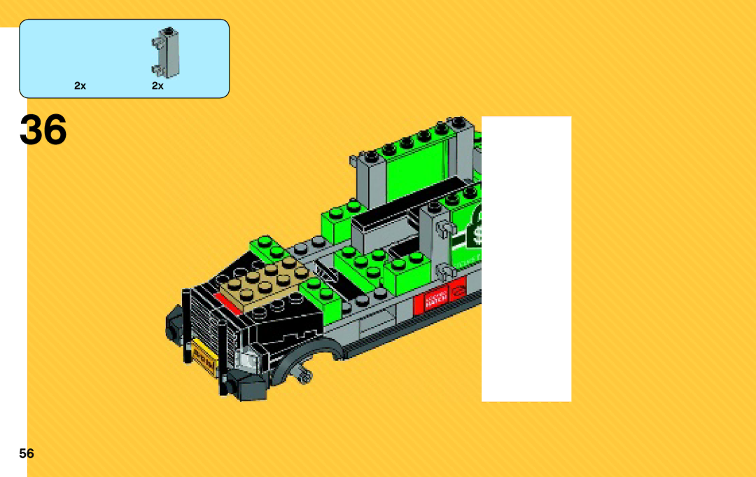 Lego 76015 manual 2x2x 