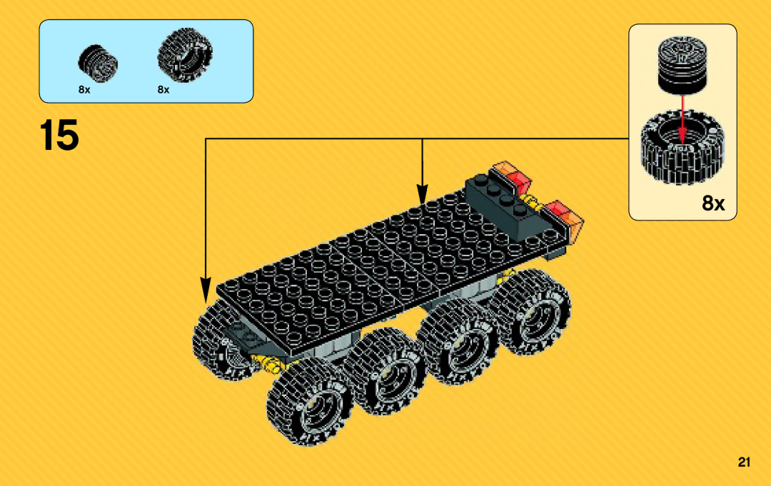 Lego 76017 manual 8x8x 