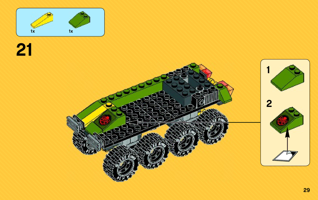 Lego 76017 manual 1x1x 