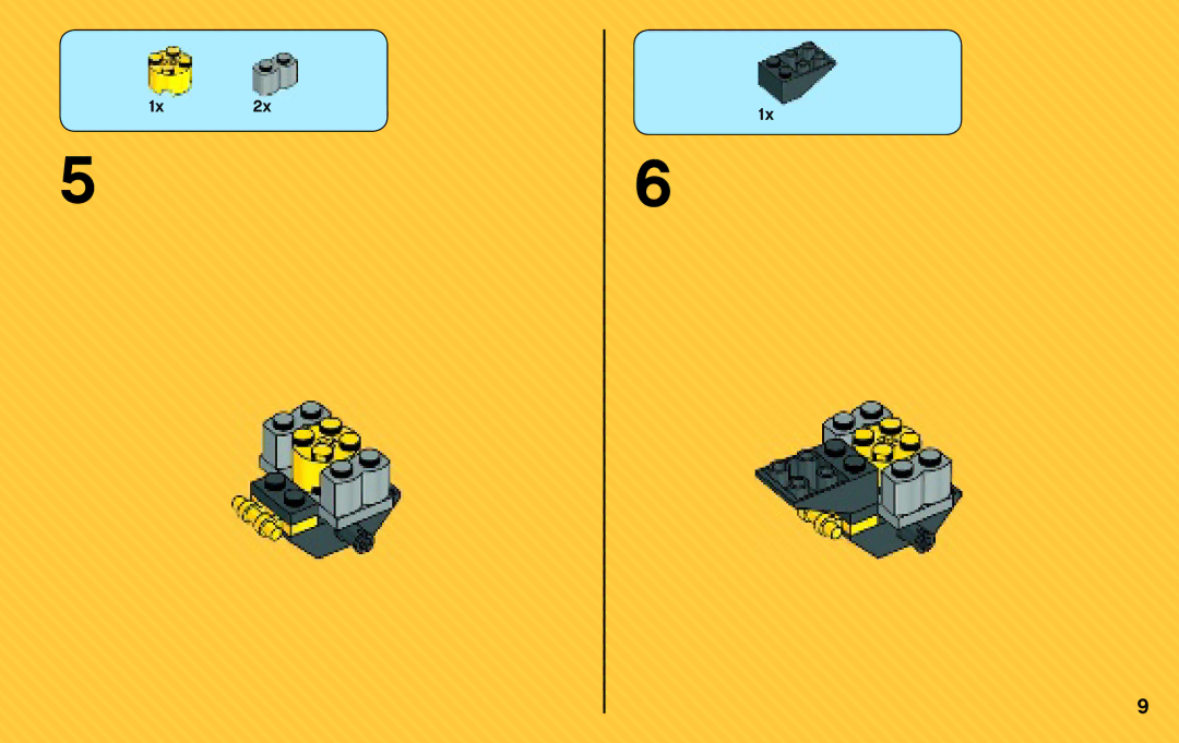 Lego 76017 manual 1x2x 