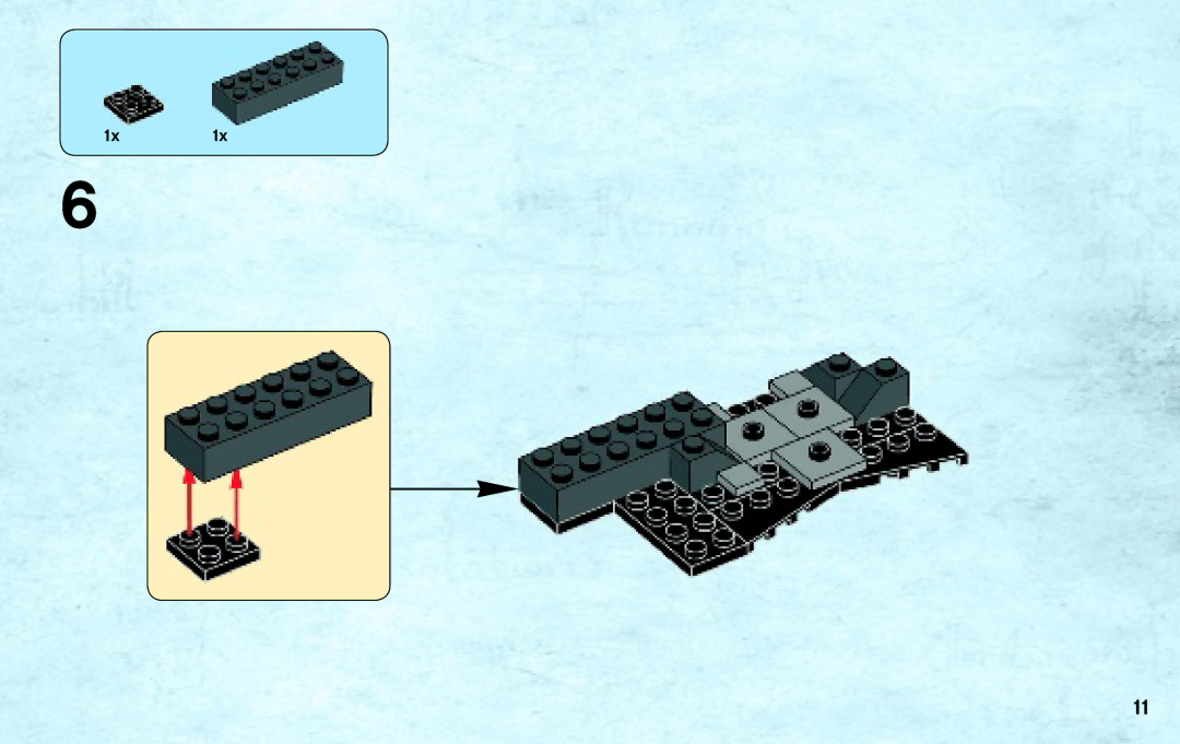 Lego 79011 manual 1x1x 