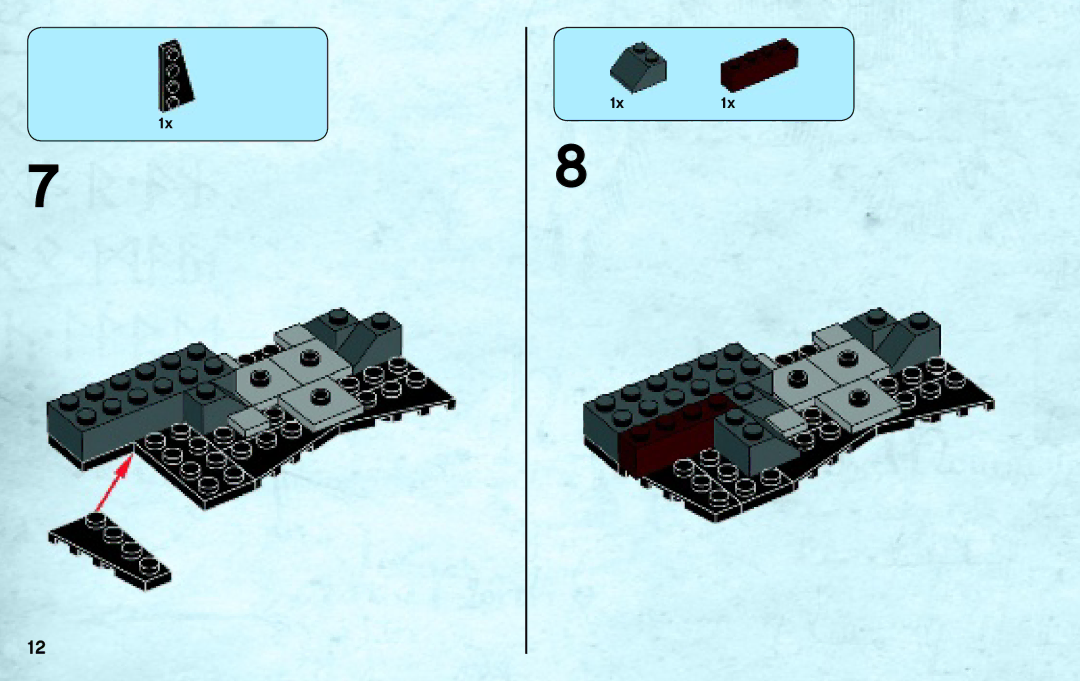 Lego 79011 manual 1x1x 