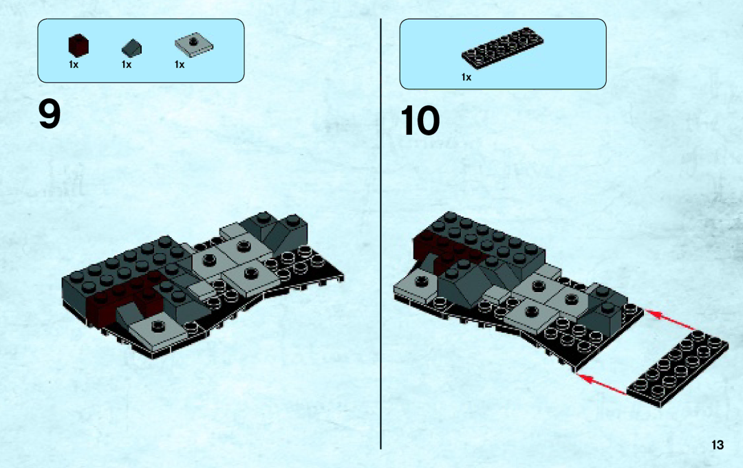 Lego 79011 manual 1x 1x 