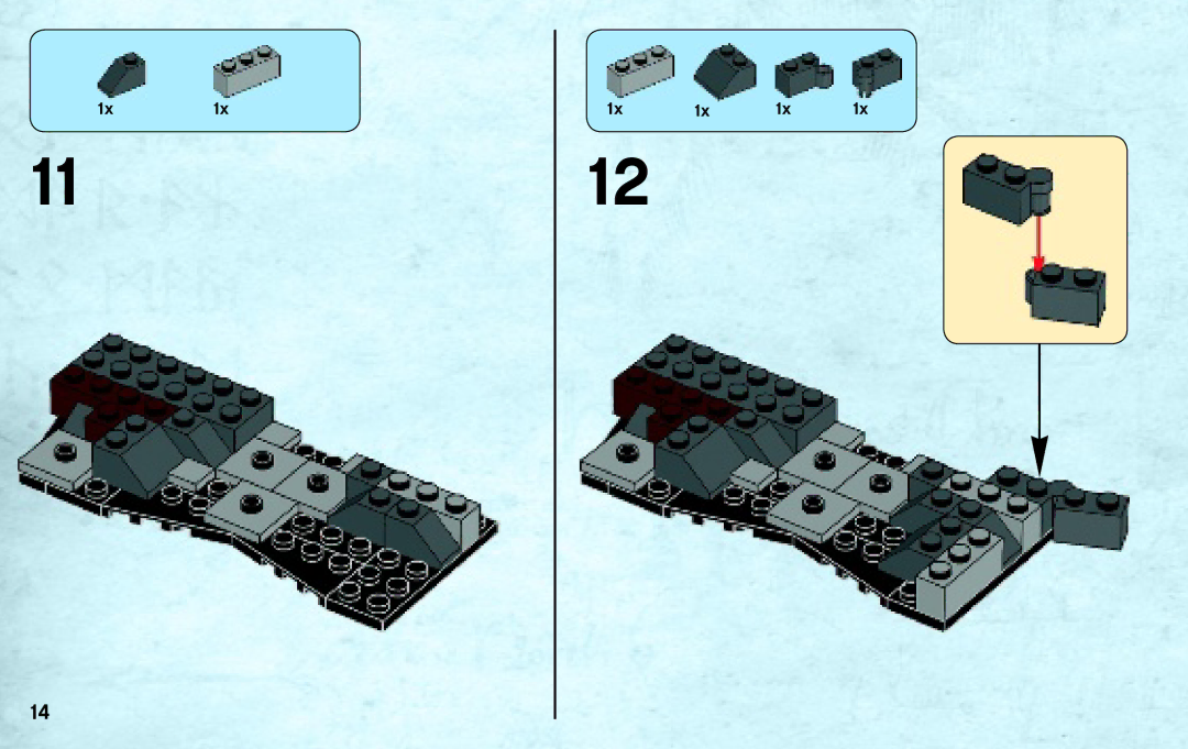 Lego 79011 manual 1x1x 