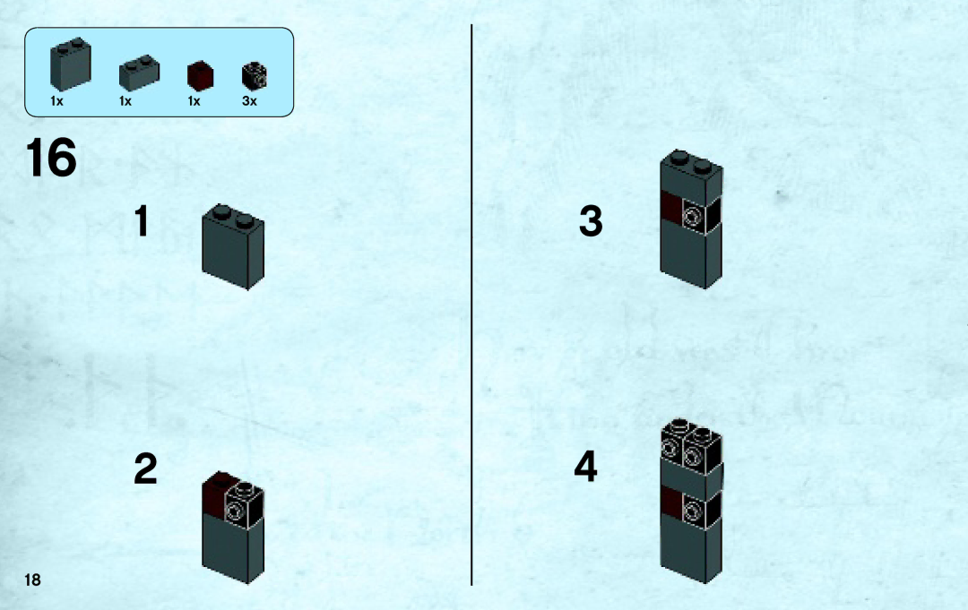 Lego 79011 manual 1x 1x 1x 