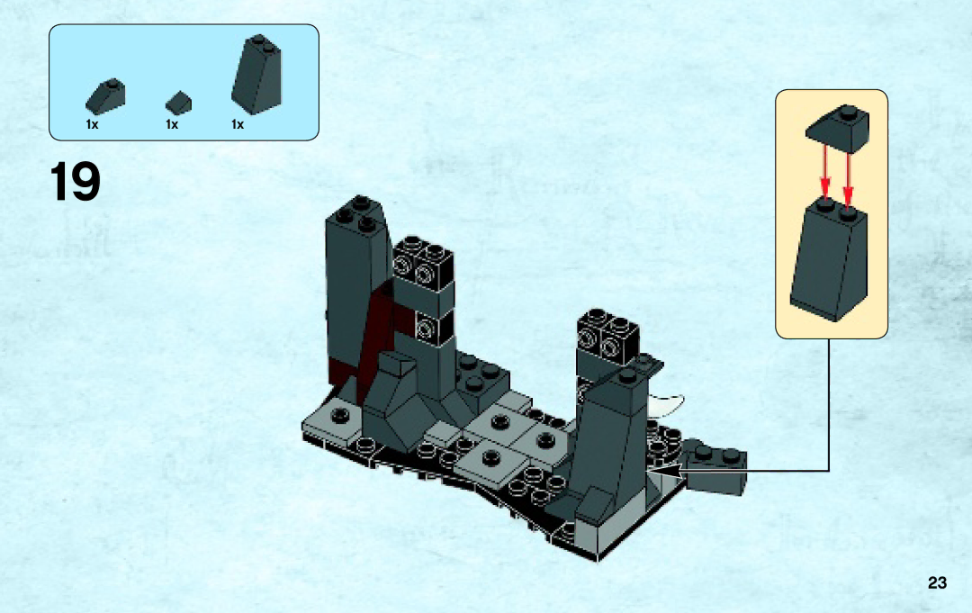 Lego 79011 manual 1x 1x 