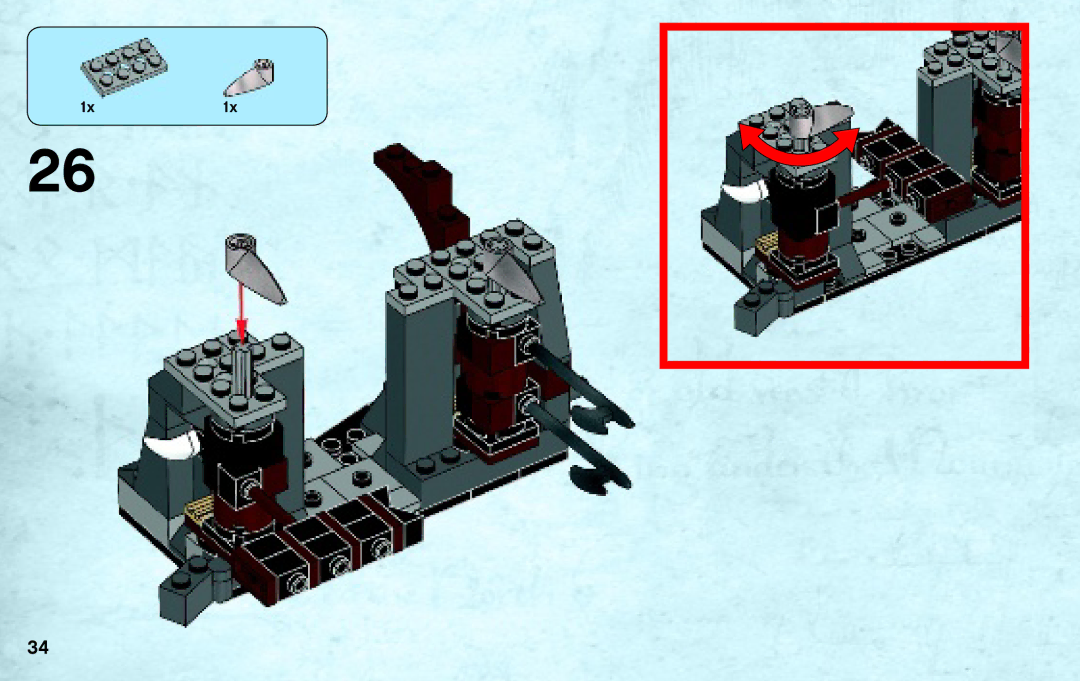 Lego 79011 manual 1x1x 