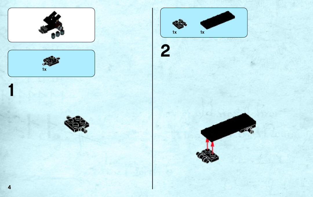 Lego 79011 manual 1x1x 