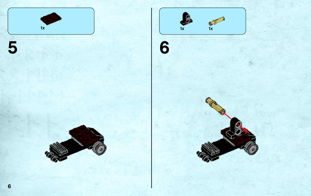 Lego 79011 manual 1x1x 