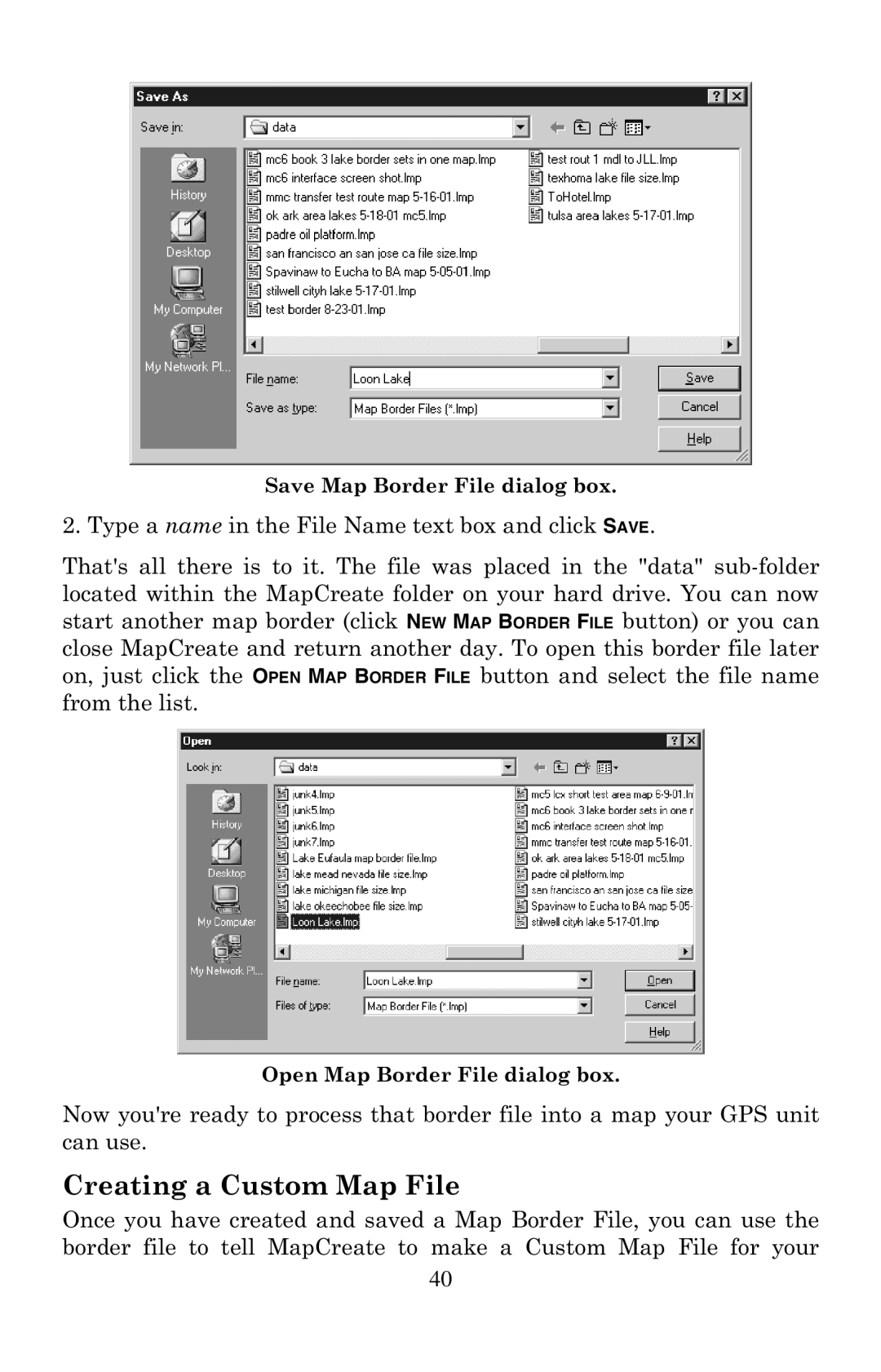 LEI Electronics 6 manual Creating a Custom Map File 