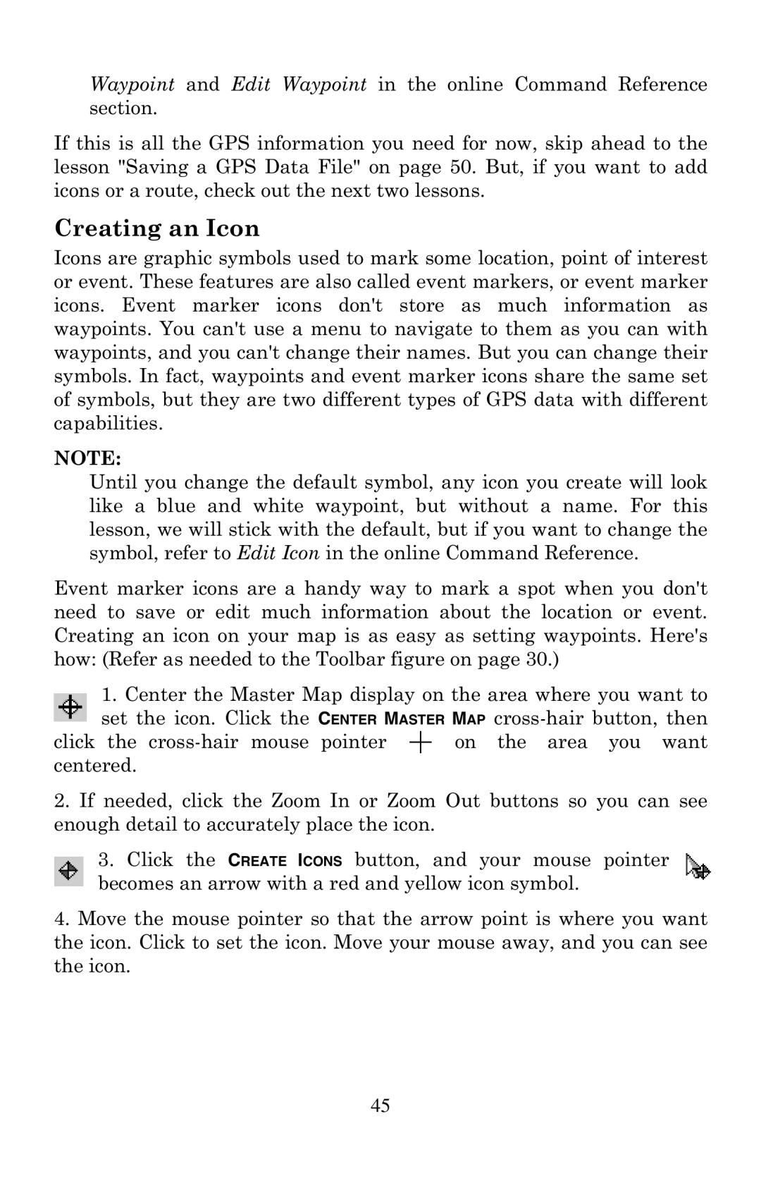 LEI Electronics 6 manual Creating an Icon 