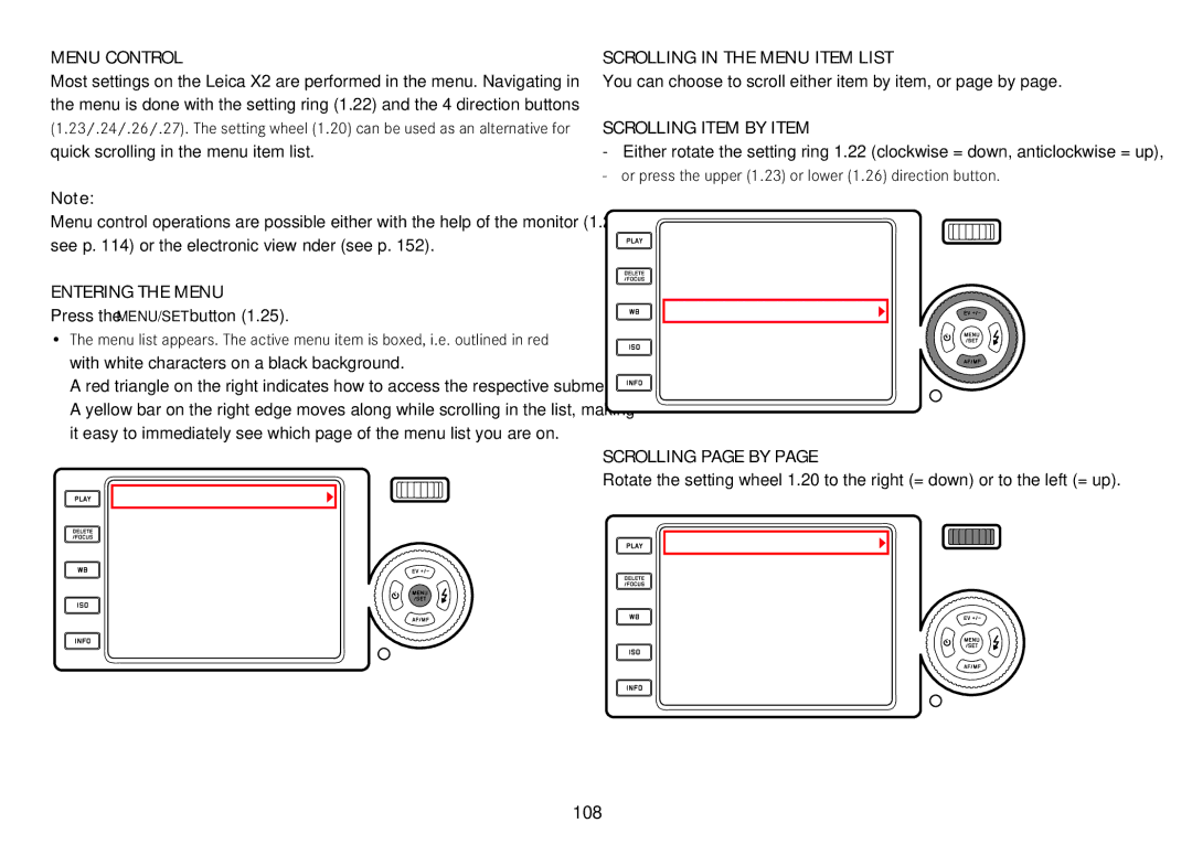 Leica 18450, 18452 manual 108 