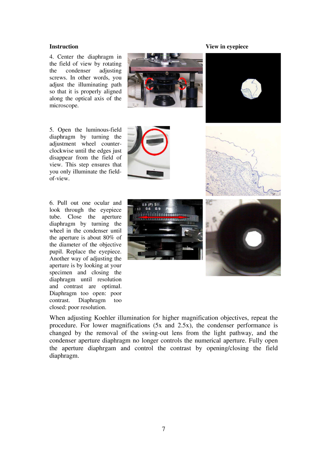 Leica B523 manual Instruction 