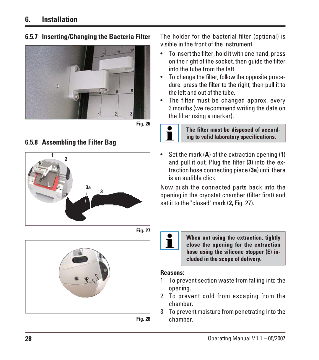 Leica CM1950 manual Installation 