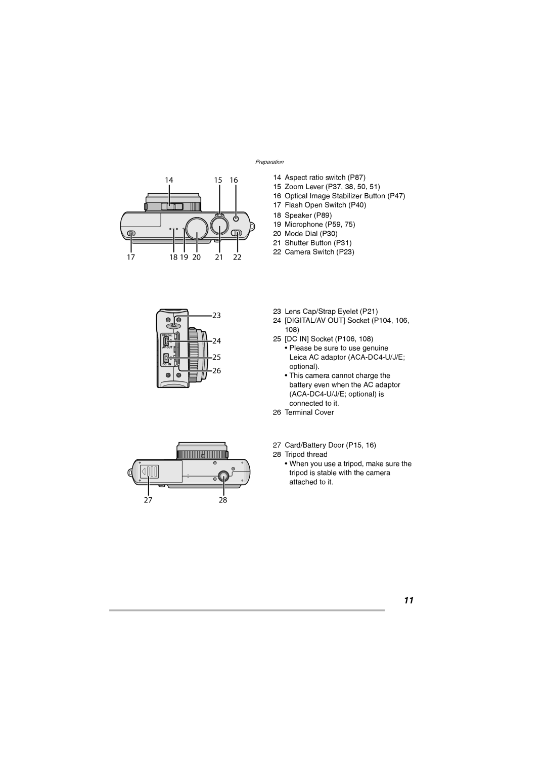 Leica D-Lux 2 manual 18 19 2728 