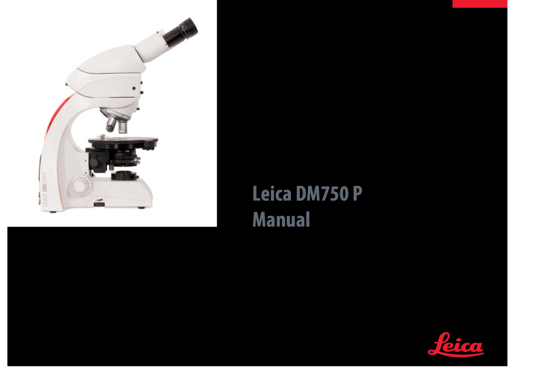 Leica dm750 p manual Leica DM750 P Manual 