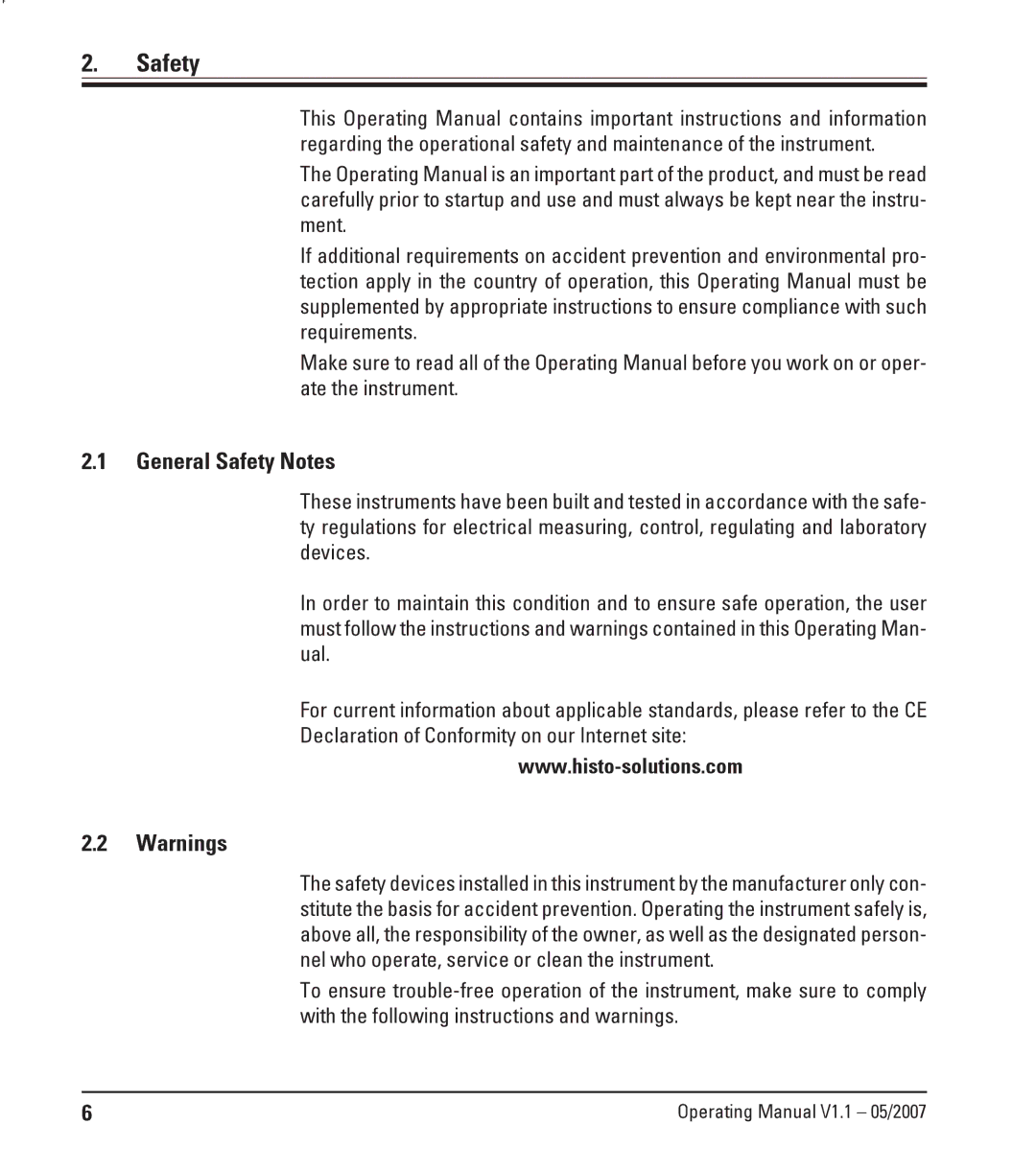 Leica Leica VT1200S manual General Safety Notes 