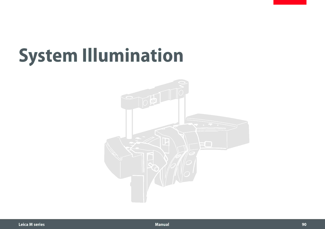 Leica M205 A, M165 C, M205 C manual System Illumination 