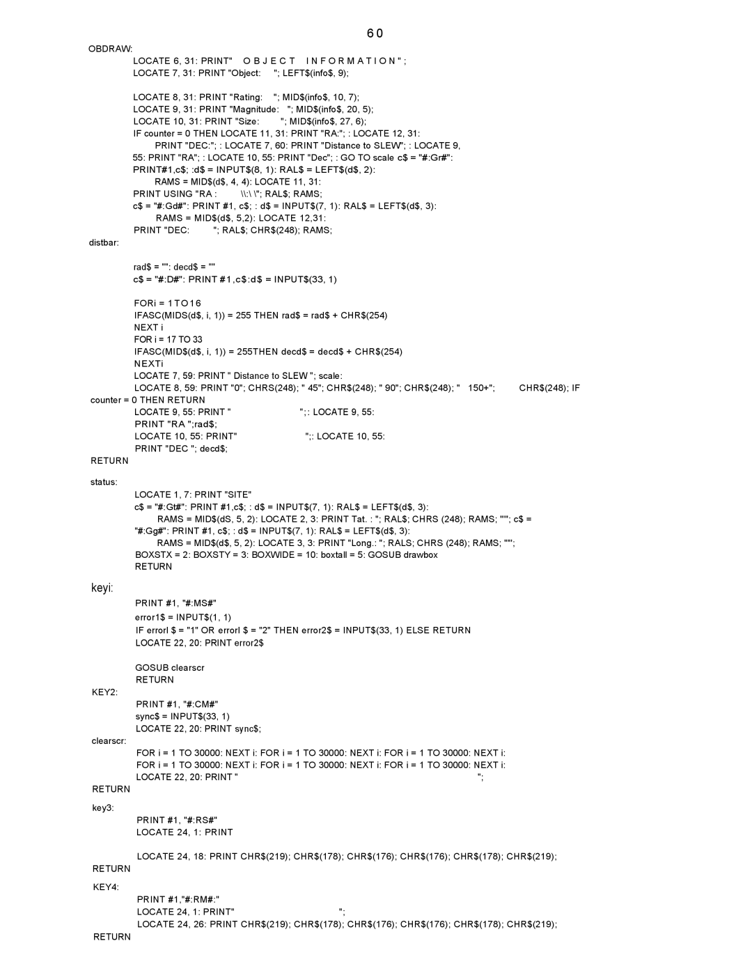 Leisure Time LX20 instruction manual Keyi 