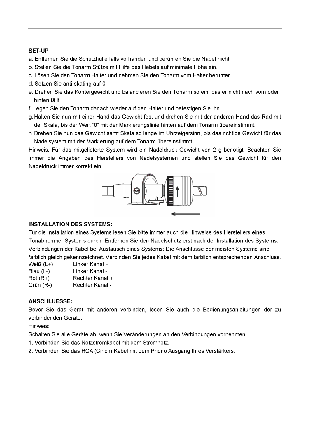 Lenco Marine L-80 USB user manual Installation DES Systems, Anschluesse 