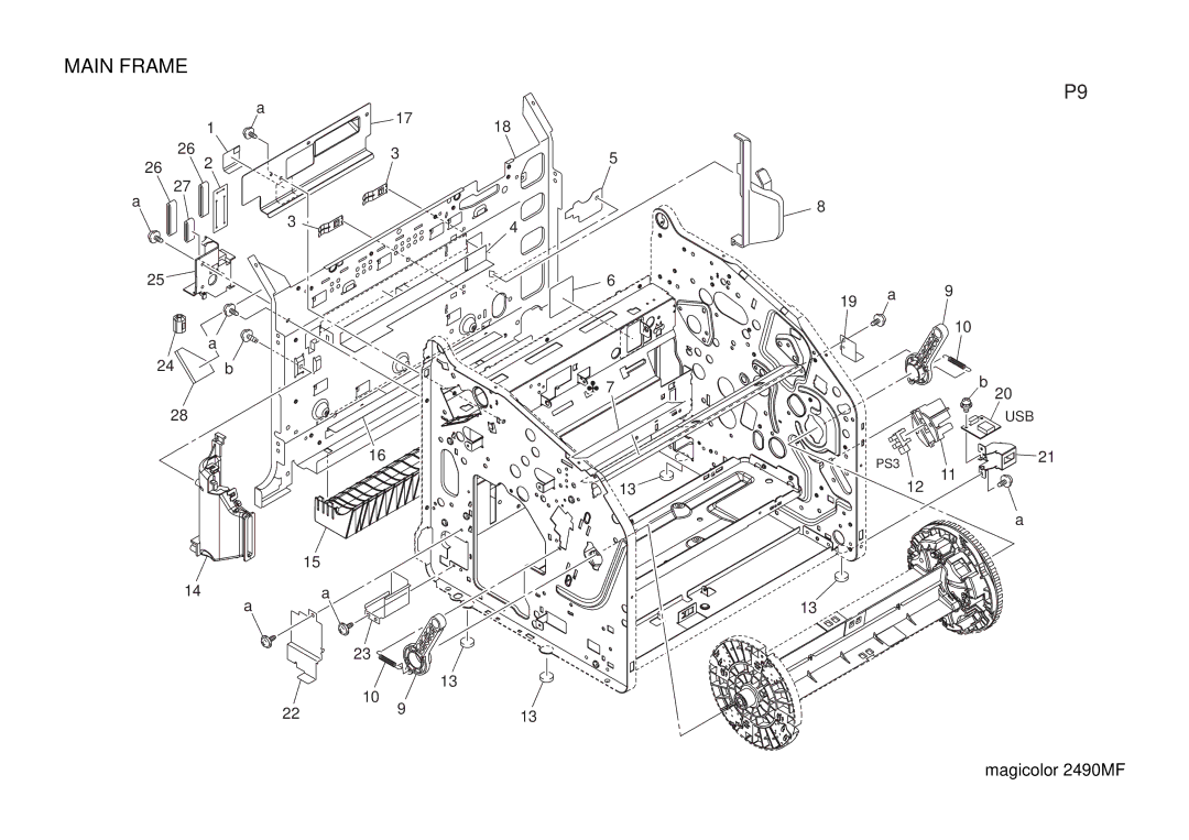 Lennox Hearth 2490MF manual Main Frame 