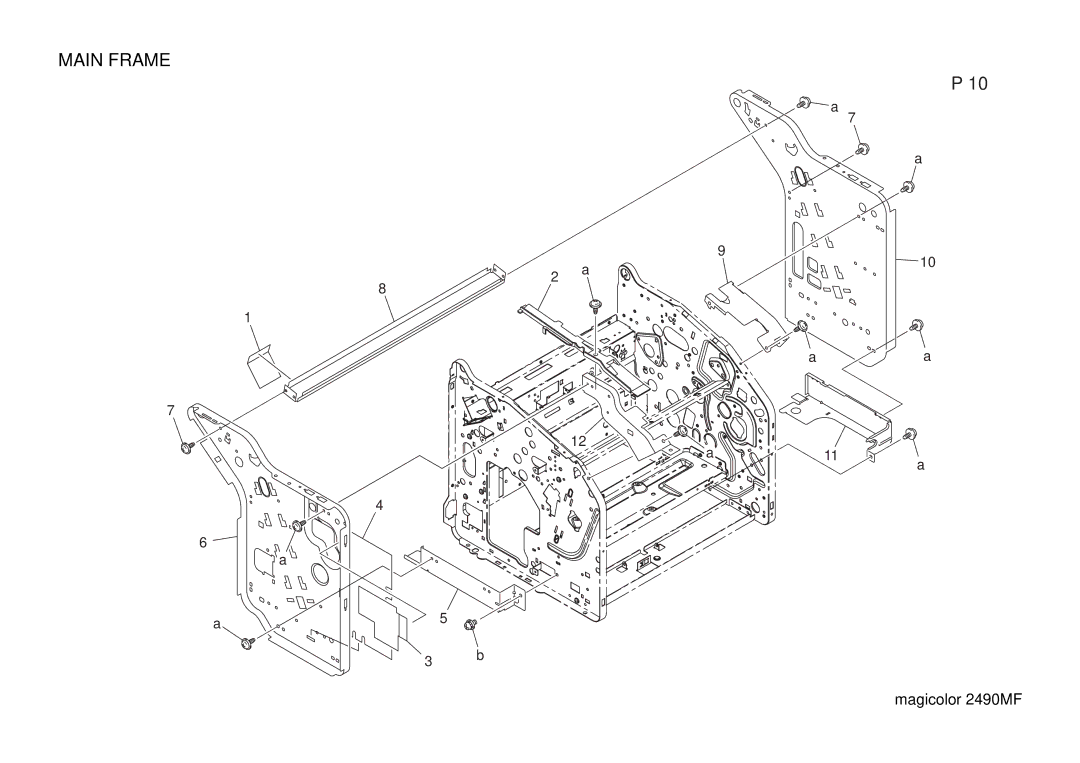 Lennox Hearth 2490MF manual Main Frame 