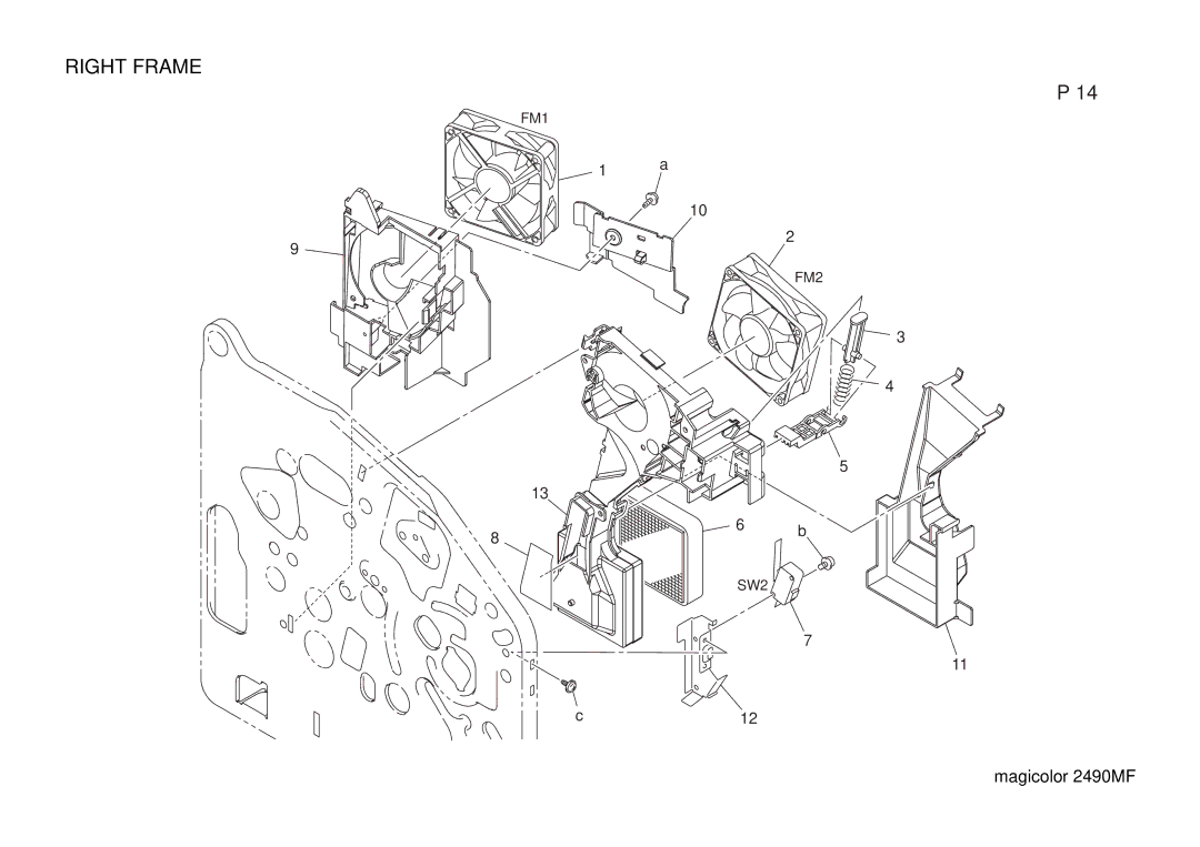 Lennox Hearth 2490MF manual Right Frame 