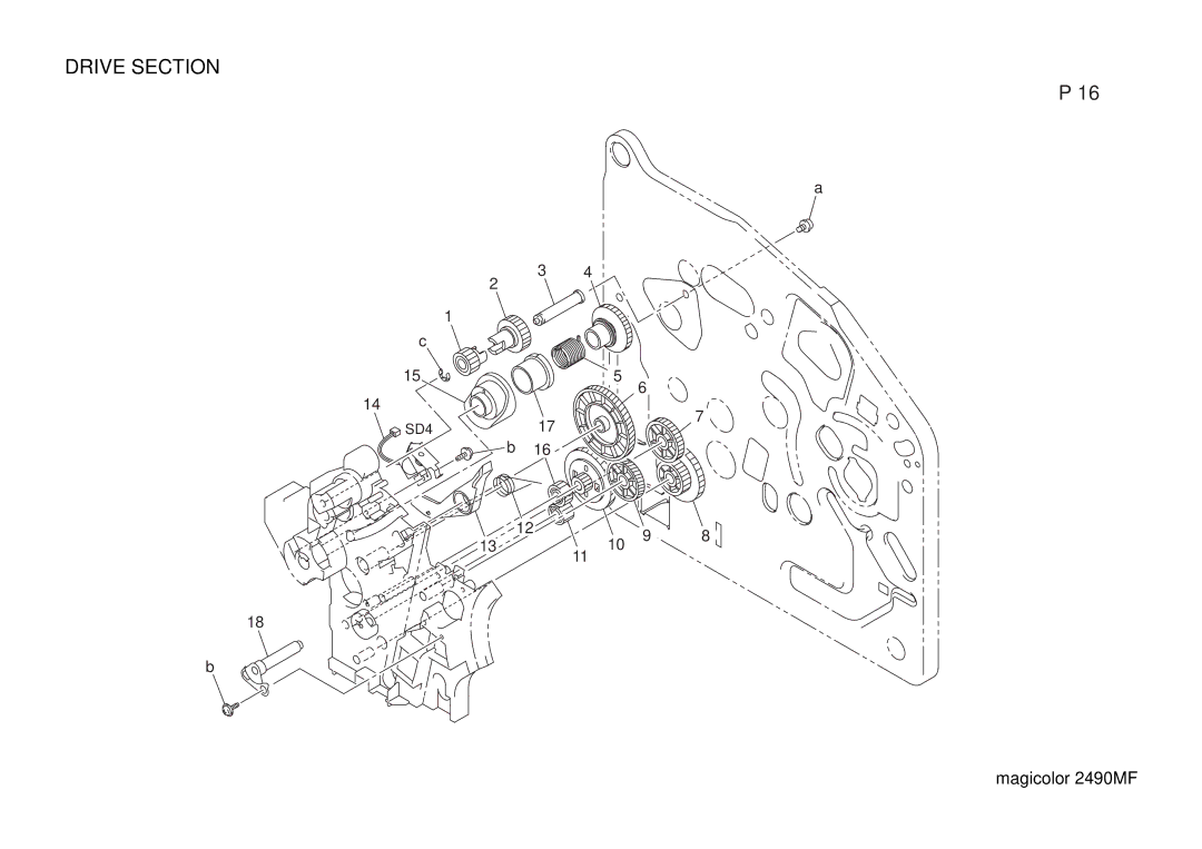 Lennox Hearth 2490MF manual Drive Section 