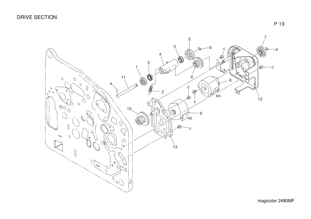 Lennox Hearth 2490MF manual Drive Section 