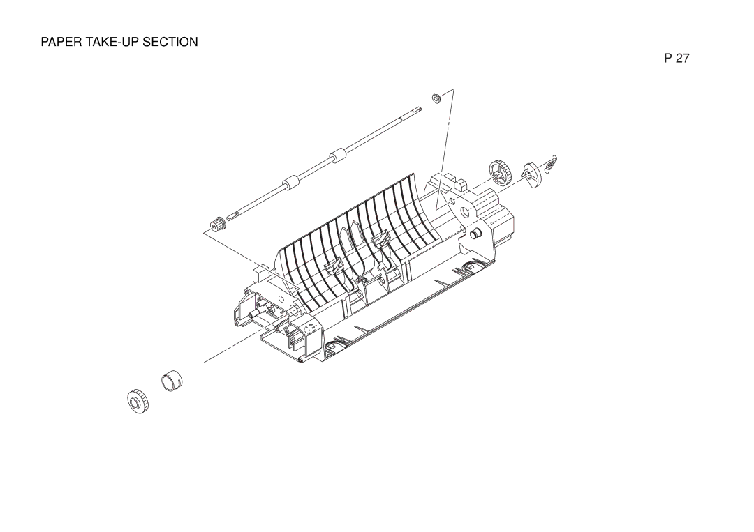 Lennox Hearth 2490MF manual Paper TAKE-UP Section 