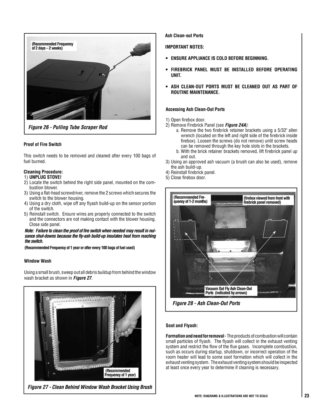 Lennox Hearth 32FS operation manual Unplug Stove 