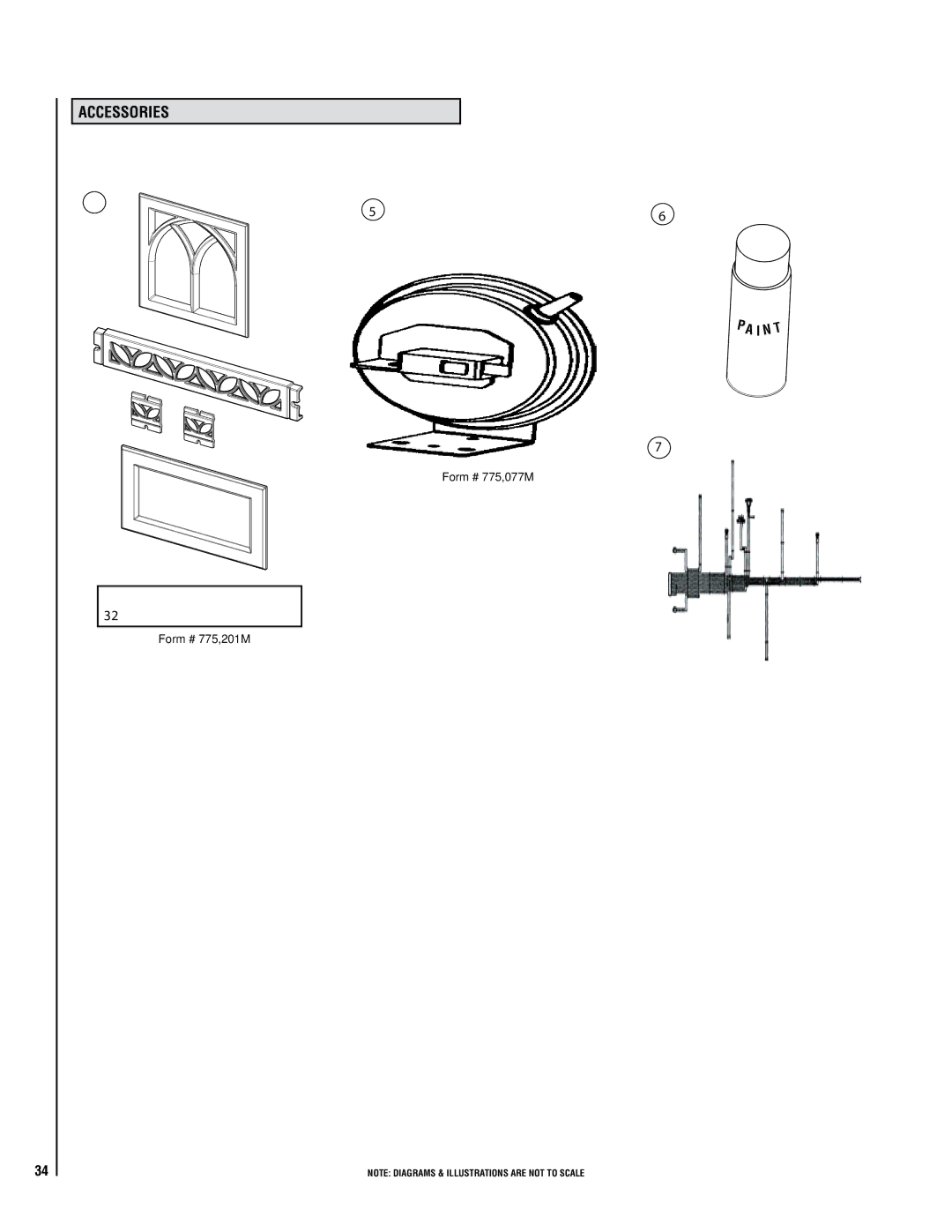 Lennox Hearth 32FS operation manual Accessories 