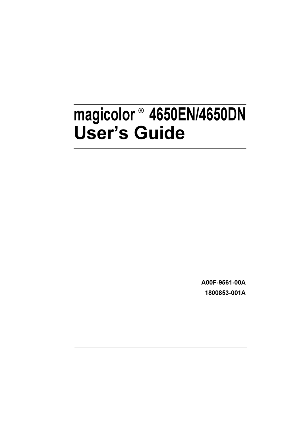 Lennox Hearth 4650EN manual User’s Guide, A00F-9561-00A 1800853-001A 