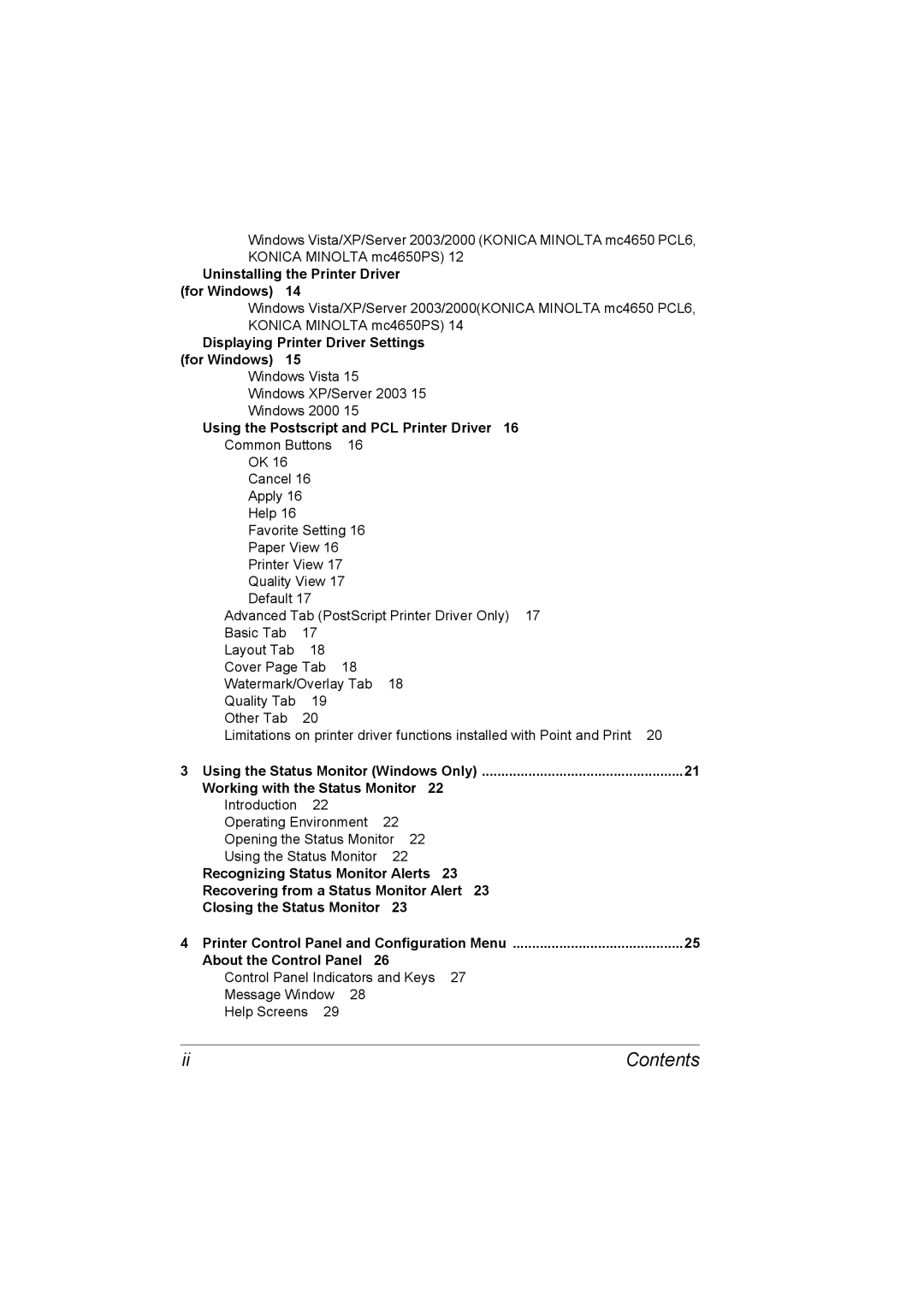 Lennox Hearth 4650EN manual Uninstalling the Printer Driver For Windows, Displaying Printer Driver Settings For Windows 