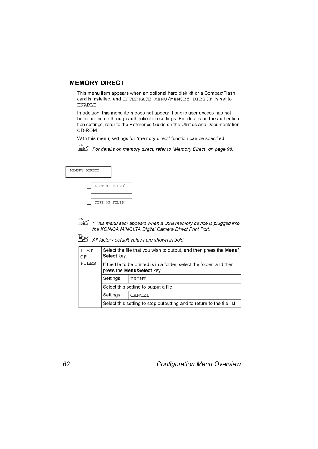 Lennox Hearth 4650EN manual Enable, List of Files, Cancel 