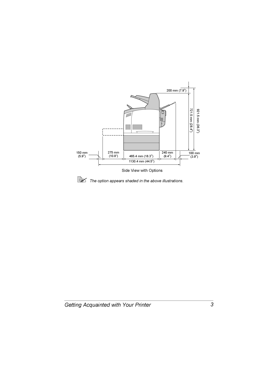 Lennox Hearth 4650EN, 5650EN manual  The option appears shaded in the above illustrations 