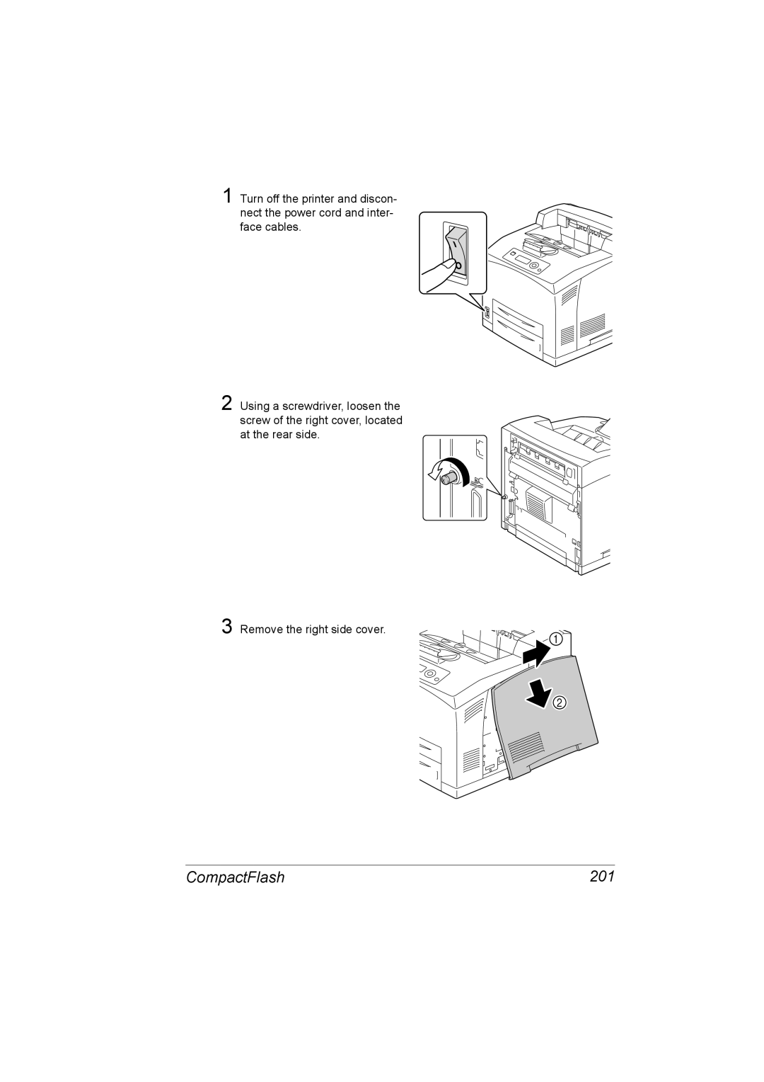 Lennox Hearth 4650EN, 5650EN manual CompactFlash 201 