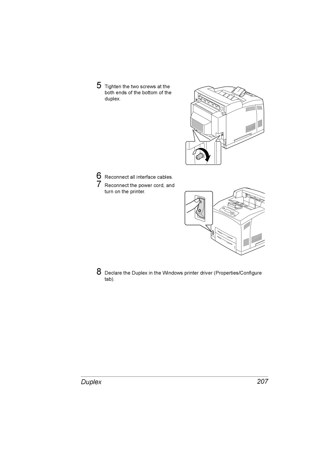 Lennox Hearth 4650EN, 5650EN manual Duplex 207 