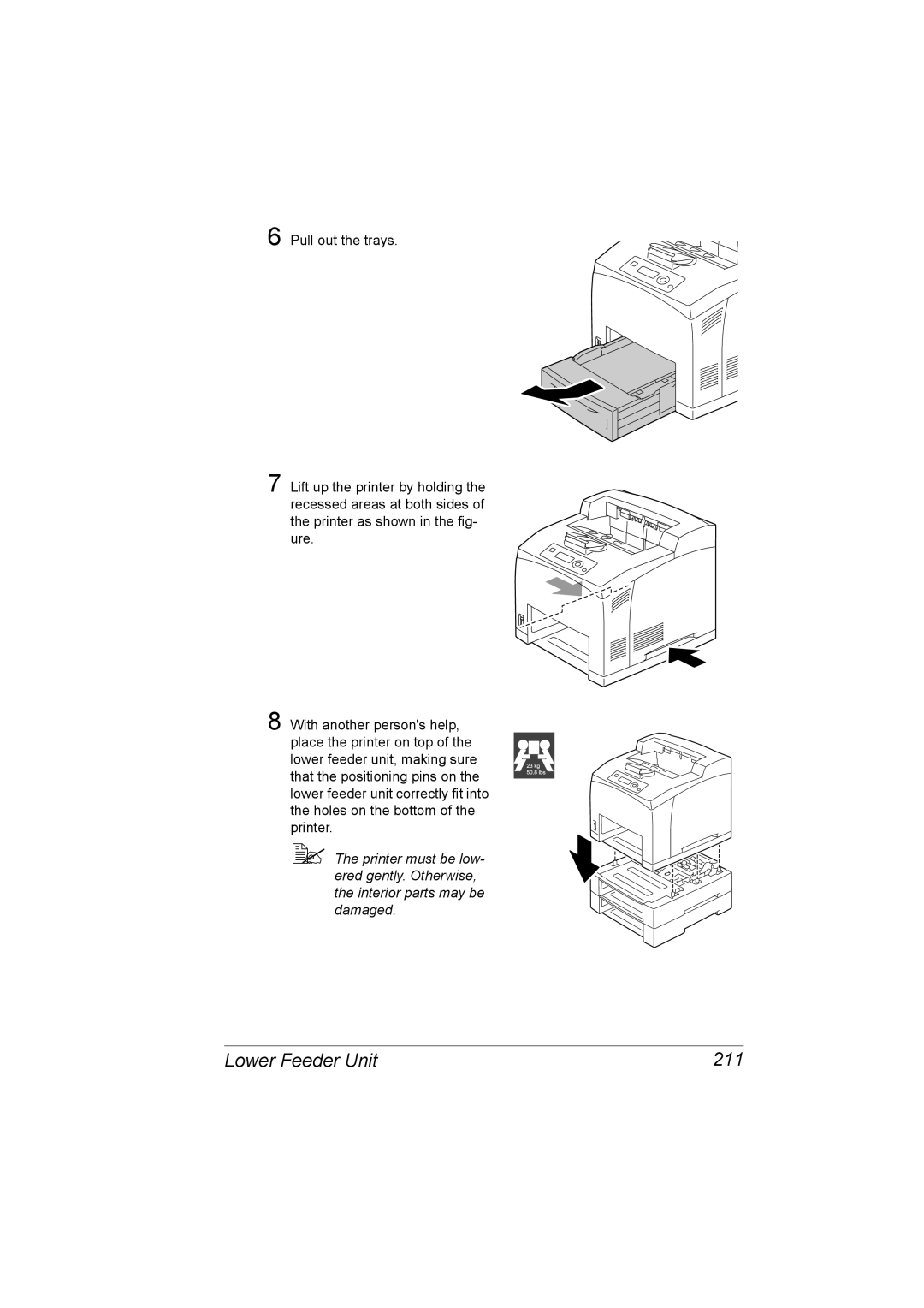 Lennox Hearth 4650EN, 5650EN manual Lower Feeder Unit 211 