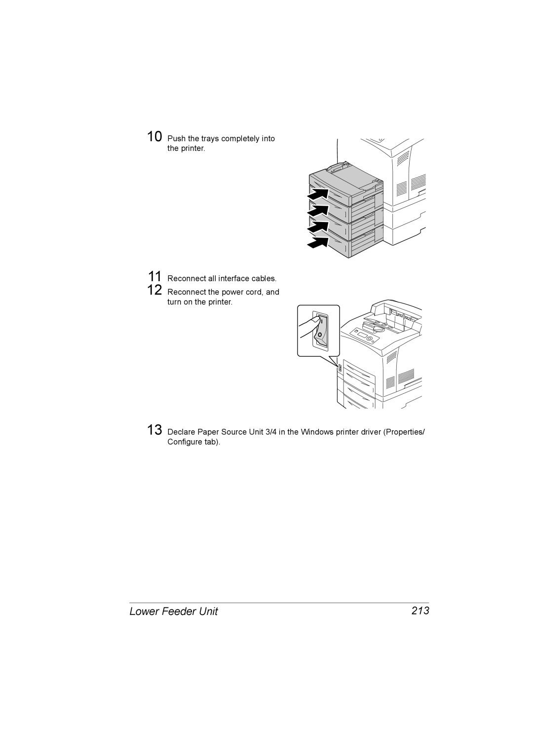 Lennox Hearth 4650EN, 5650EN manual Lower Feeder Unit 213 