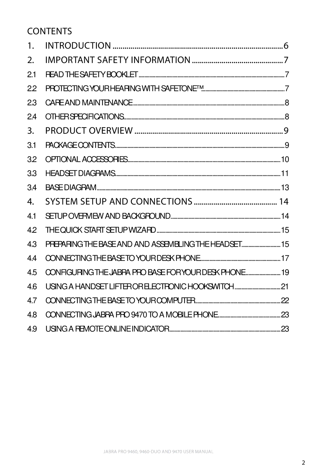 Lennox Hearth 9470 user manual Contents 