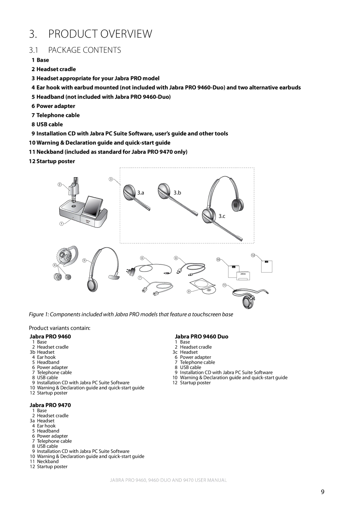 Lennox Hearth 9470 user manual Product Overview, Package Contents 