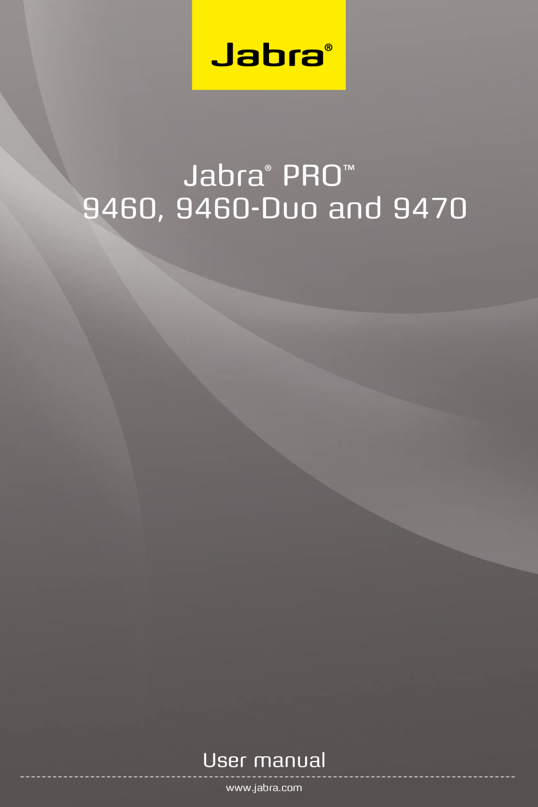 Lennox Hearth 9470 user manual Jabra PRO 9460, 9460-Duoand, User manual 
