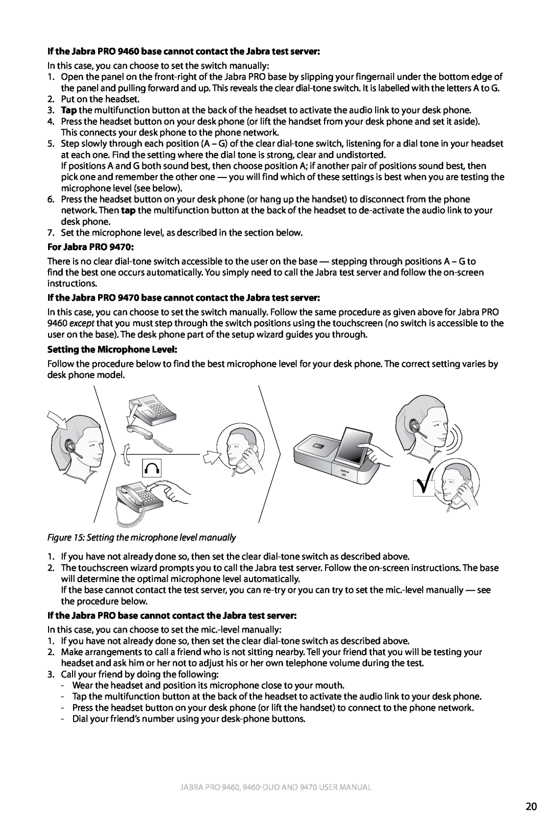 Lennox Hearth 9470 user manual english, For Jabra PRO 