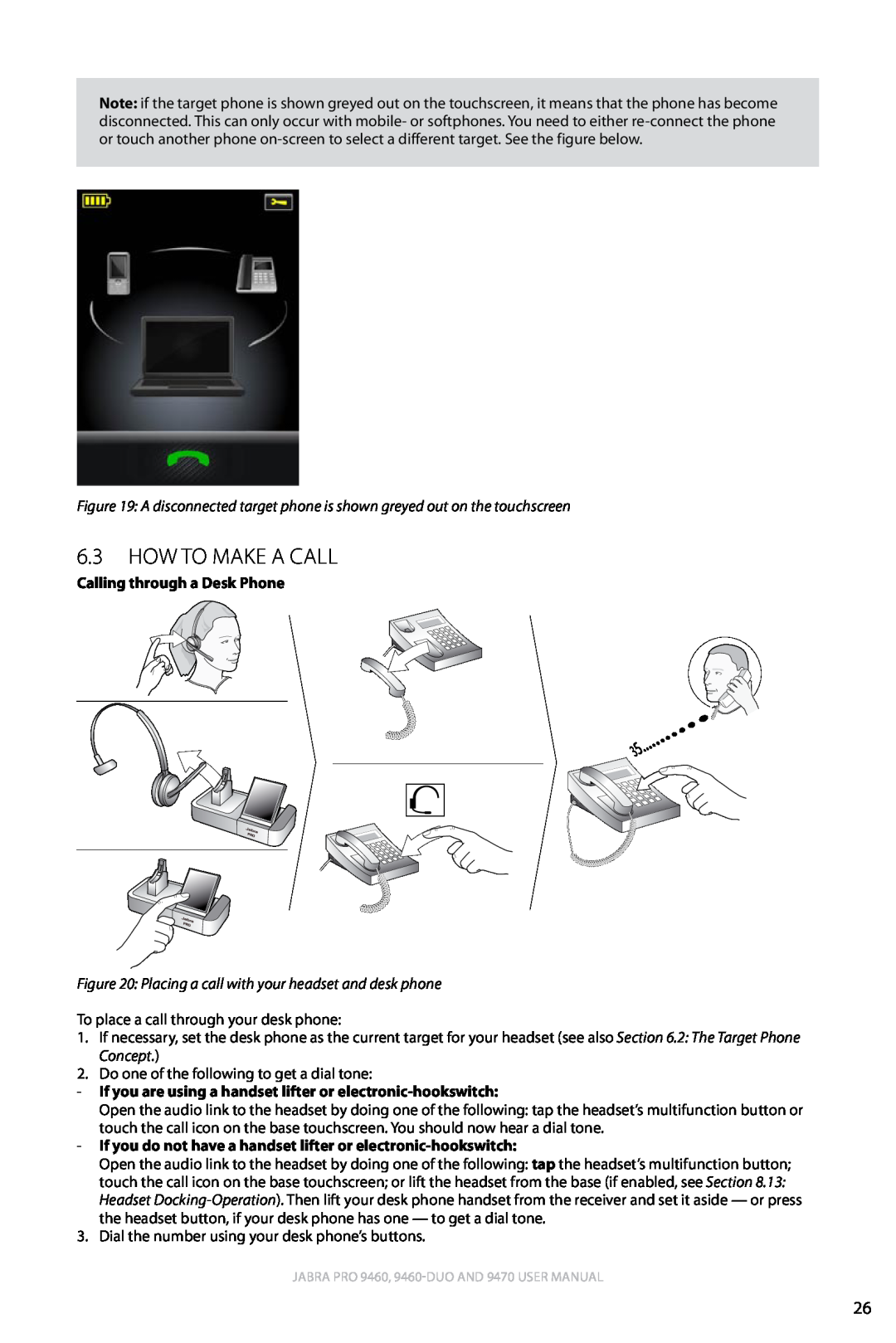 Lennox Hearth 9470 user manual 6.3How to make a call, english 