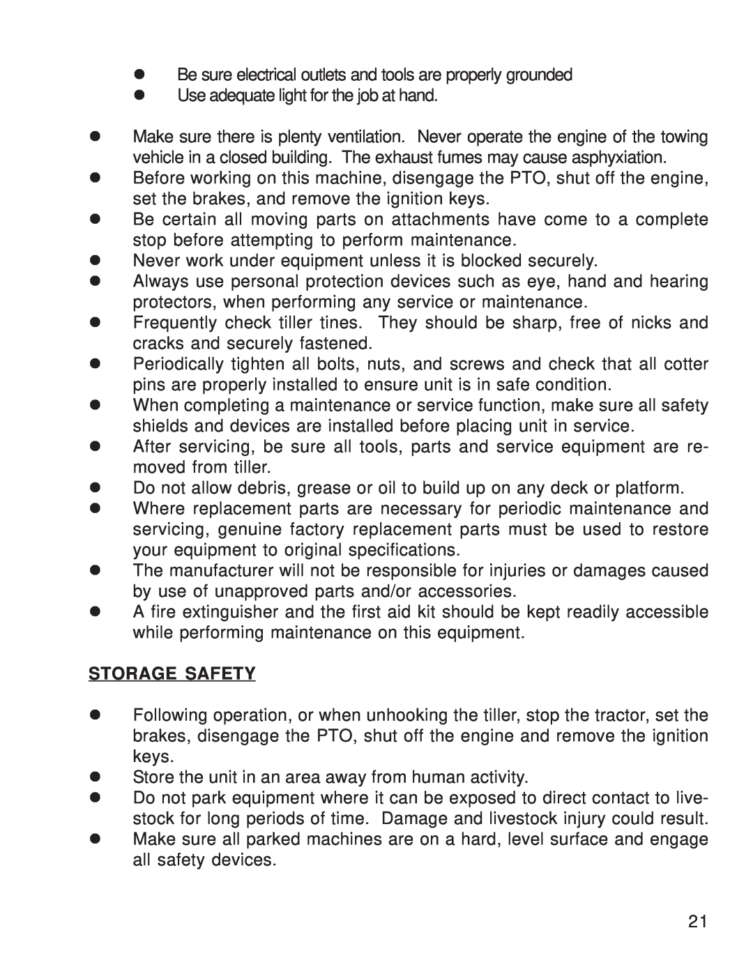 Lennox Hearth 999995 manual Storage Safety 