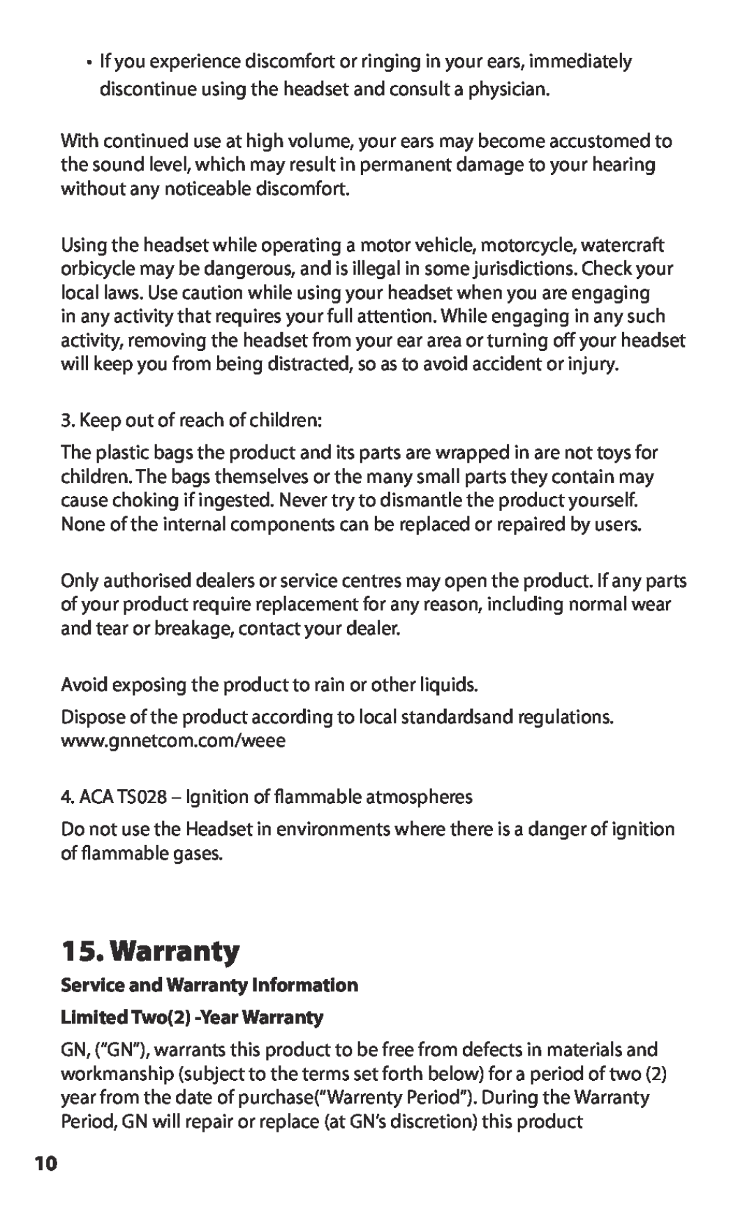 Lennox Hearth BT2010 manual Service and Warranty Information, Limited Two2 -YearWarranty 