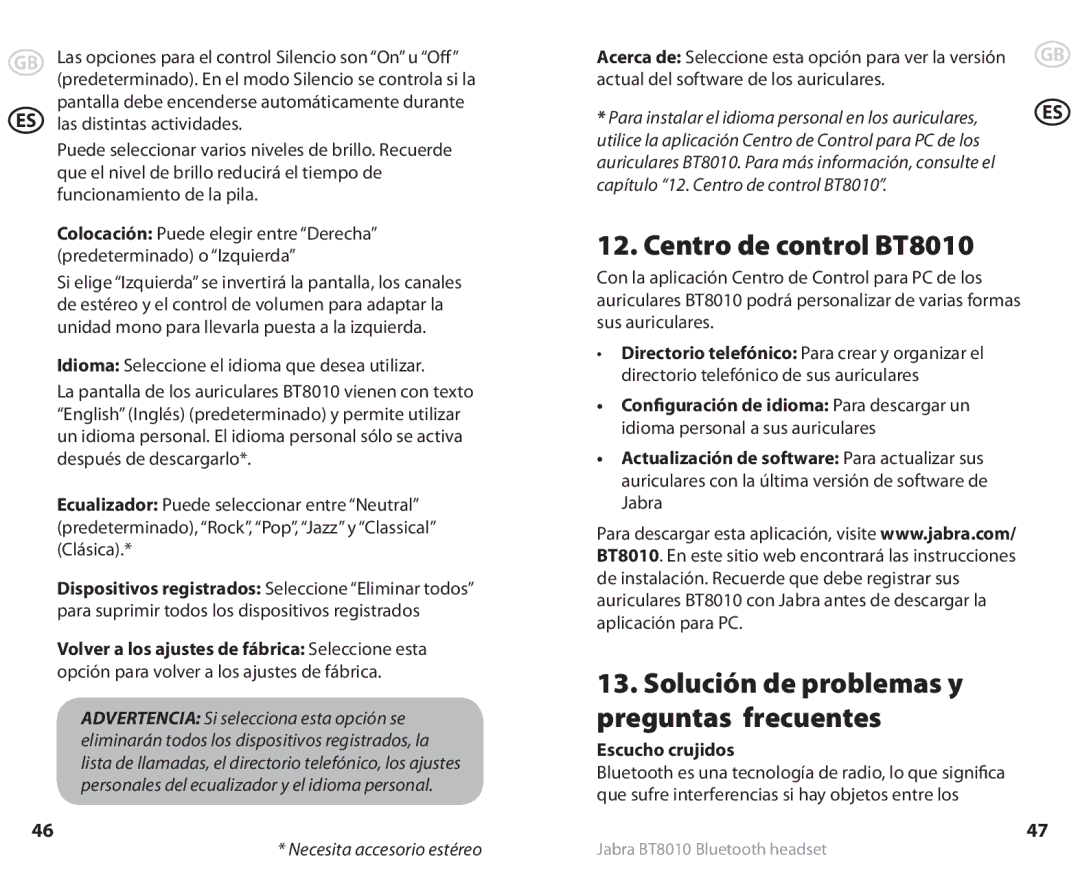 Lennox Hearth user manual Centro de control BT8010, Solución de problemas y preguntas frecuentes, Escucho crujidos 