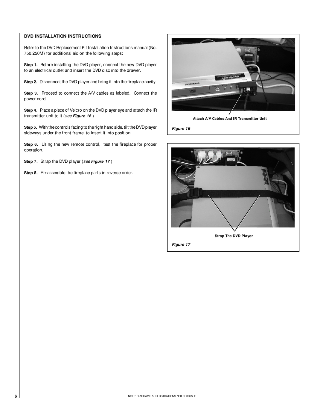 Lennox Hearth H1454, H6977 DVD Installation Instructions, 750,250M for additional aid on the following steps 